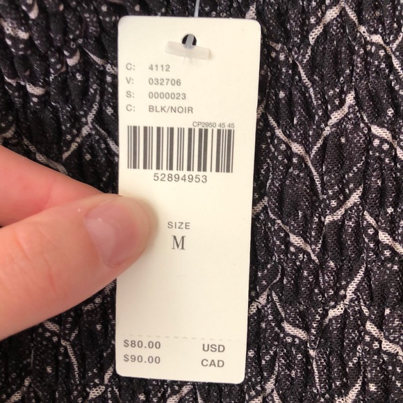 Anthropologie Smocked Square Neck Blouse - Picture 3 of 3